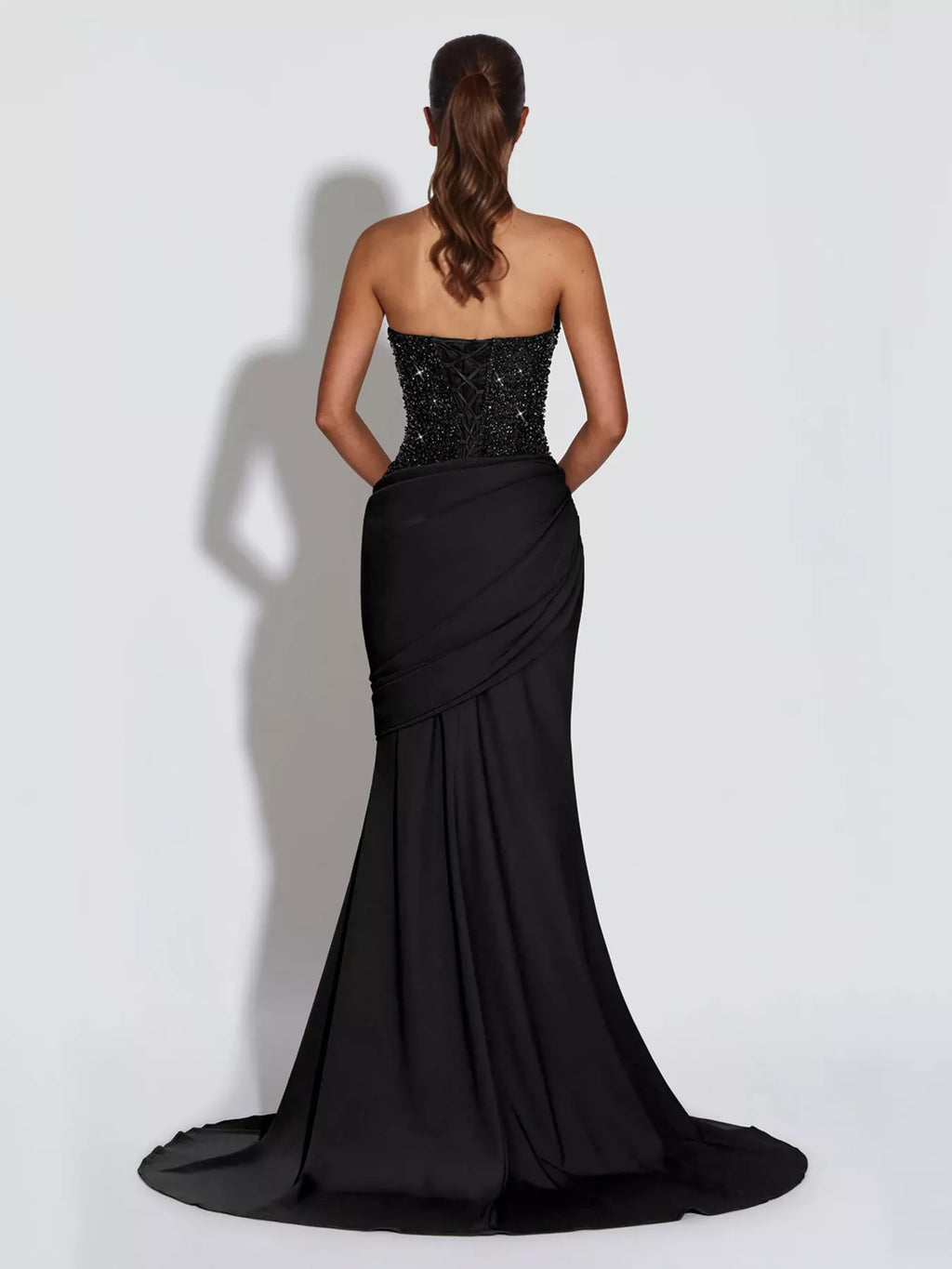 Sequin Halter Neck Maxi Dress
