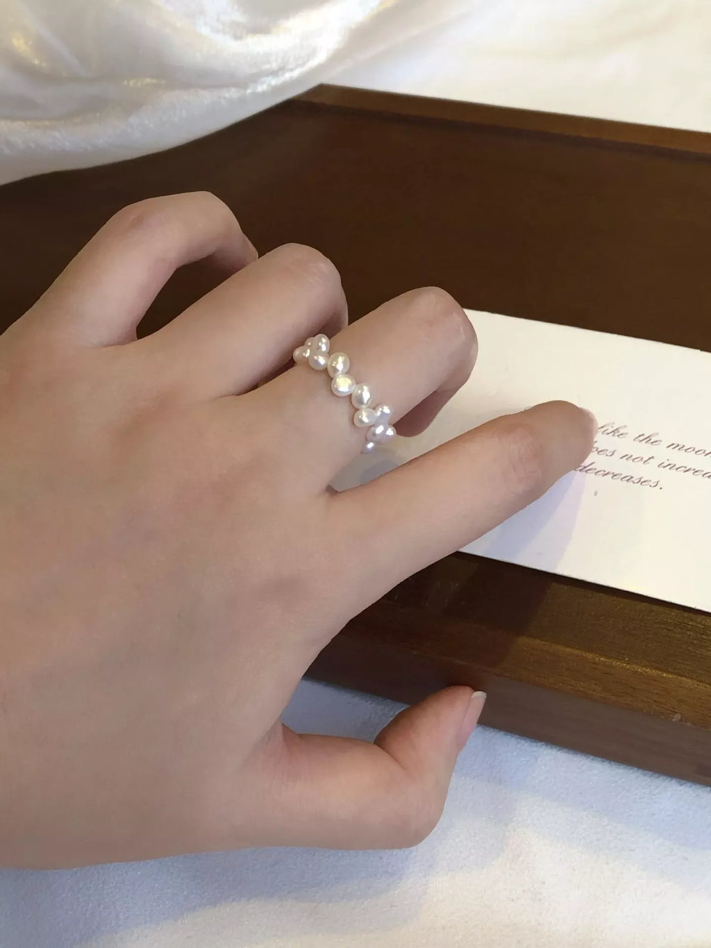 Freshwater Pearl Bead Ring