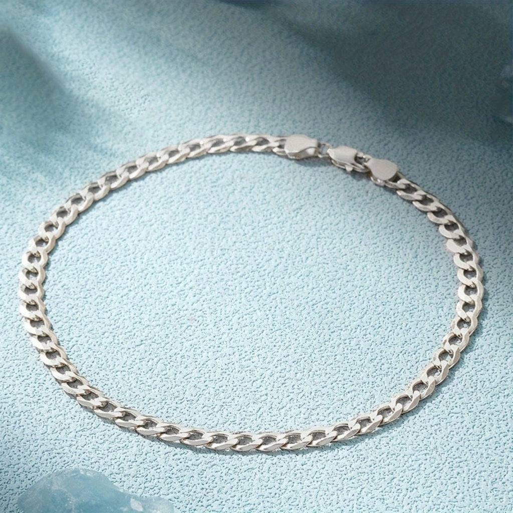 925 Sterling Silver Chain Bracelet