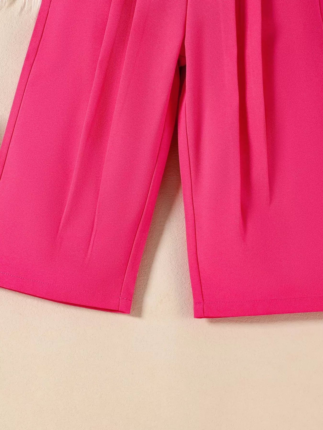 Children's Sleeveless Top and Wide Leg Pants Set