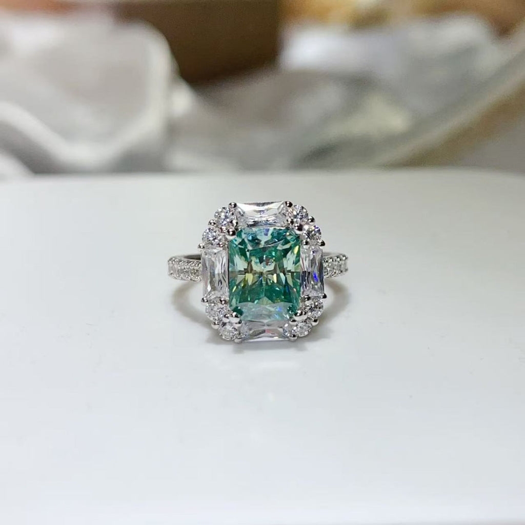 3 Carat Moissanite 925 Sterling Silver Ring