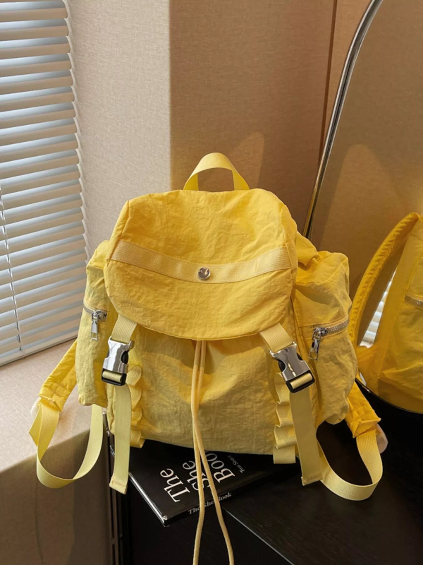 Lightweight Drawstring Casual Backpack Bag