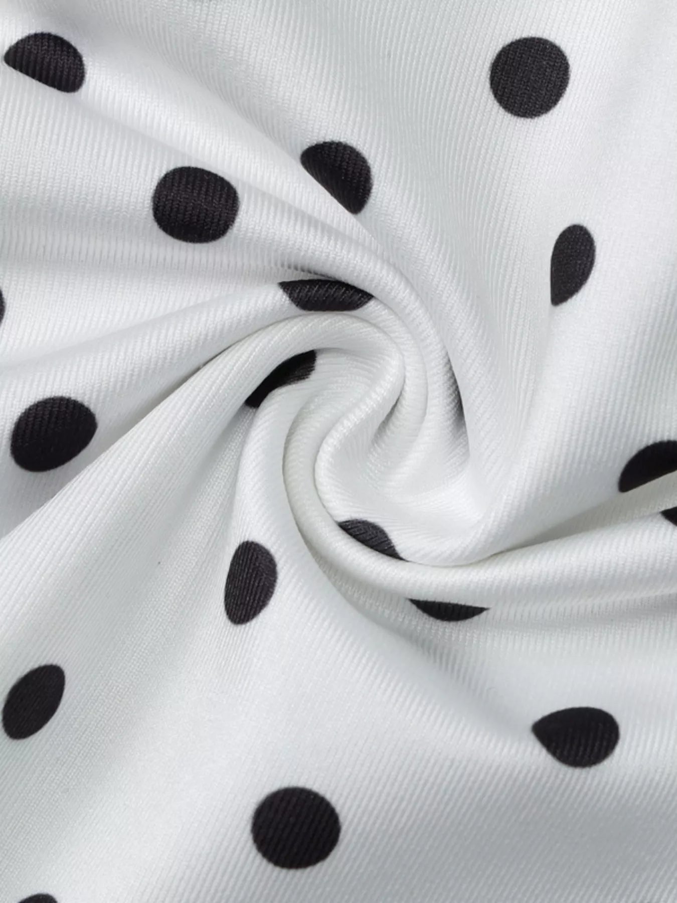 Polka Dot Halter Neck Cami
