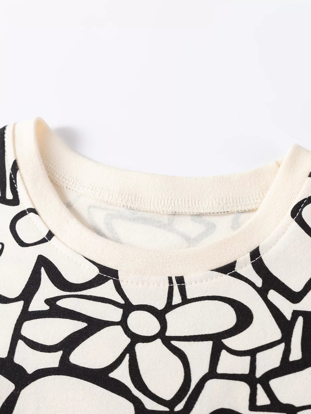Children's Printed Top and Leggings Set