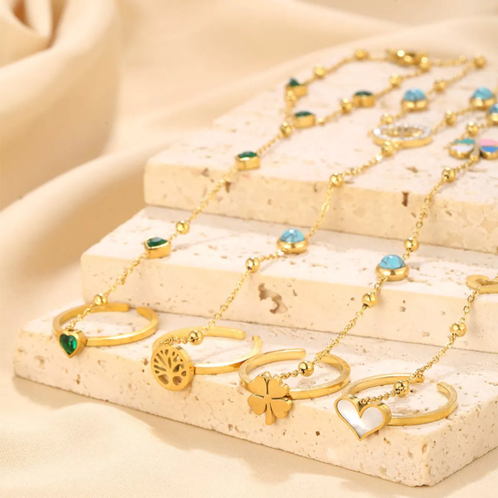 18K Gold-Plated Chain Bracelet