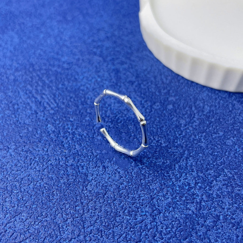 925 Sterling Silver Branch Open Ring