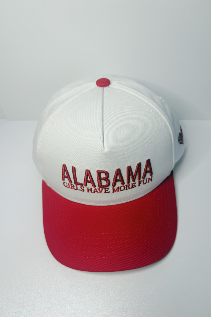 TRR - Cotton Structured Hat - ALABAMA Girls Have More fun