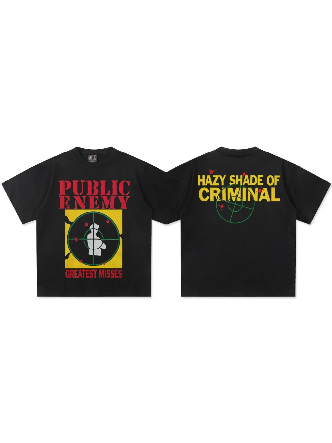 Men's Graphic Round Neck Short Sleeve T-Shirt