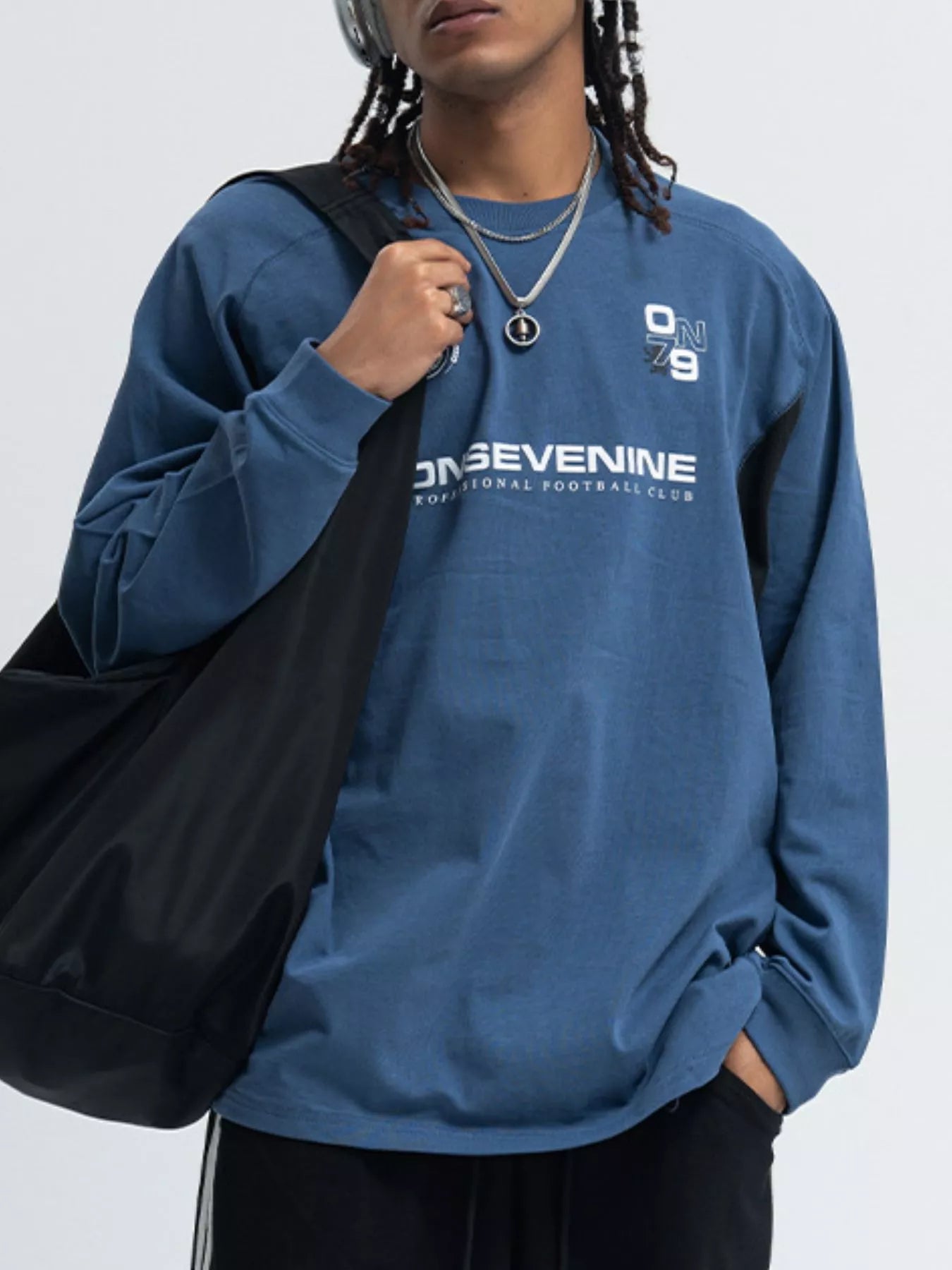 Men's Long Sleeve Relaxed Fit T-Shirt