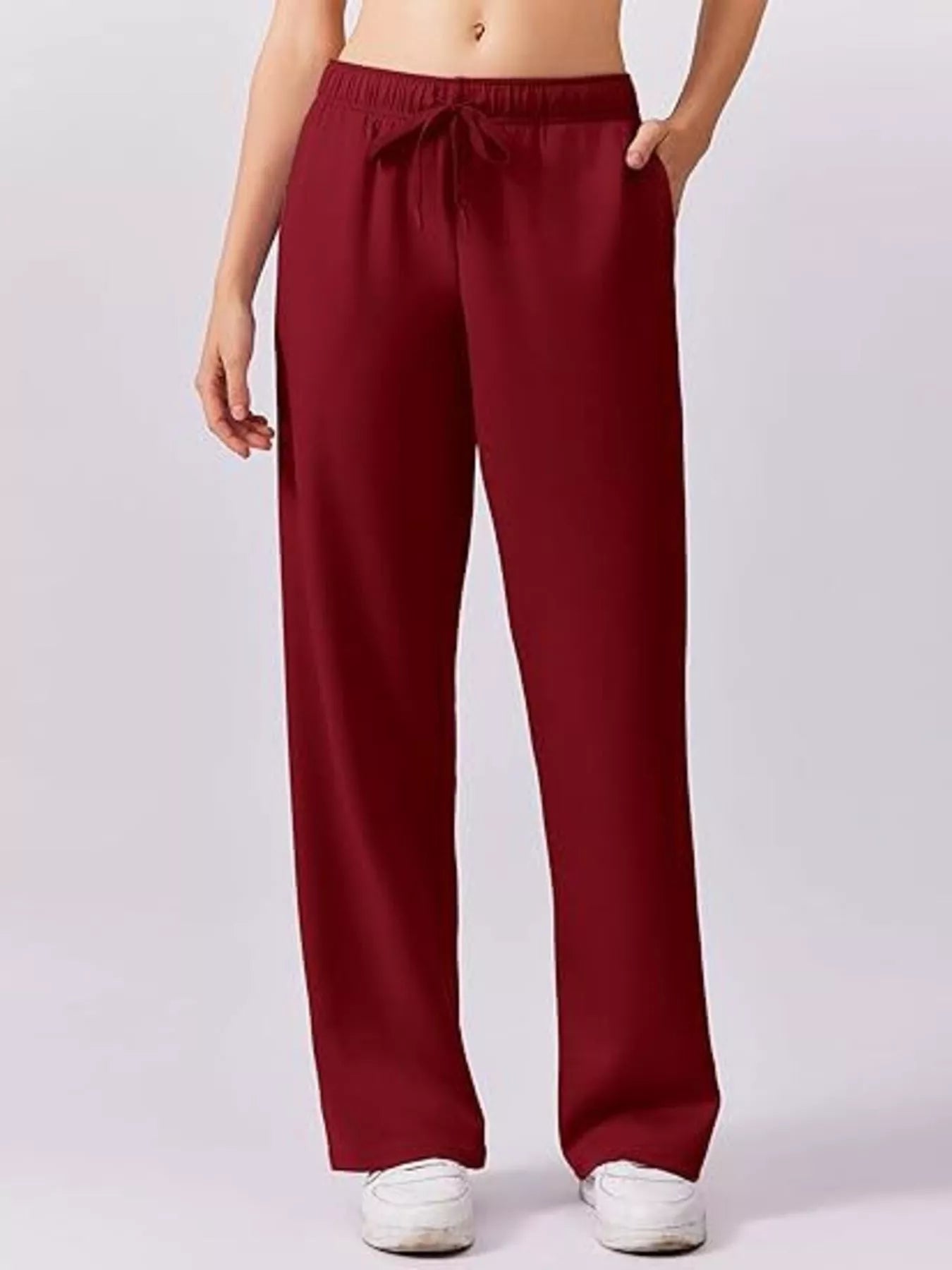 Relaxed Fit Quarter-Zip Top and Pants Set