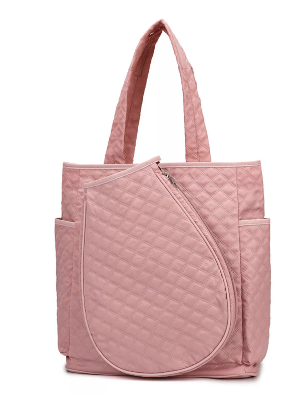 Quilted Racket Backpack Bag