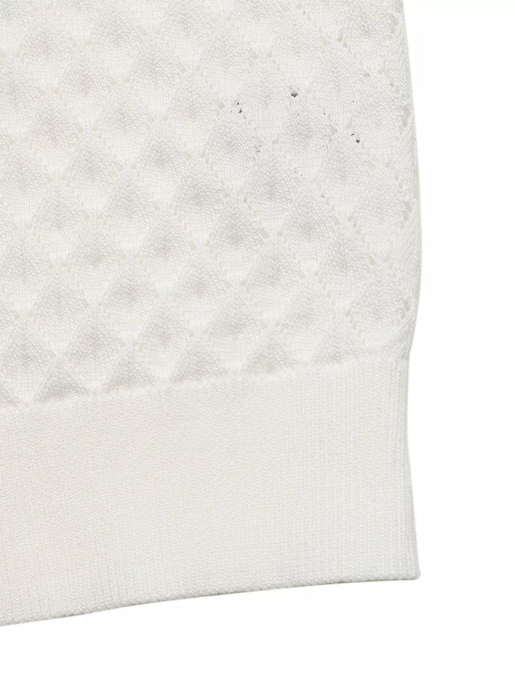 Textured Short Sleeve Knit Top