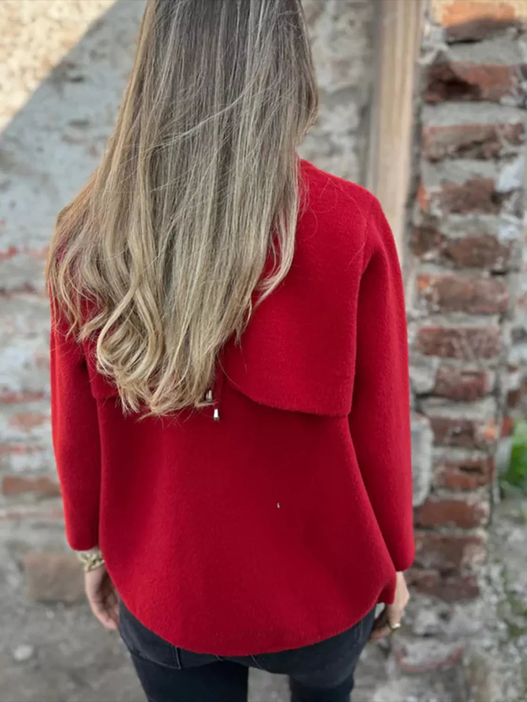 Full Size Textured Knit Zip Up Outerwear Plus Size
