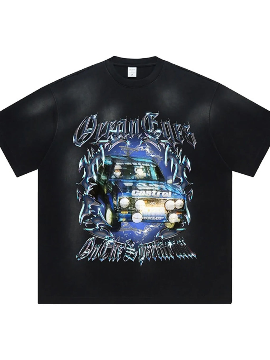 Men's Graphic Round Neck Short Sleeve T-Shirt