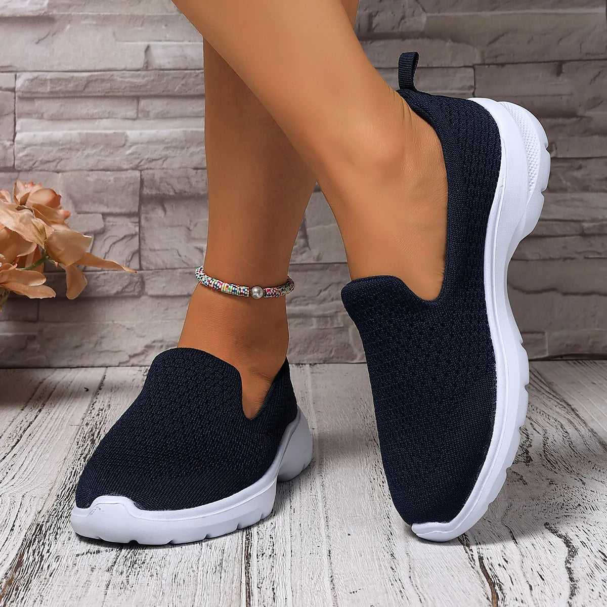 Lightweight Breathable Mesh Slip-Ons