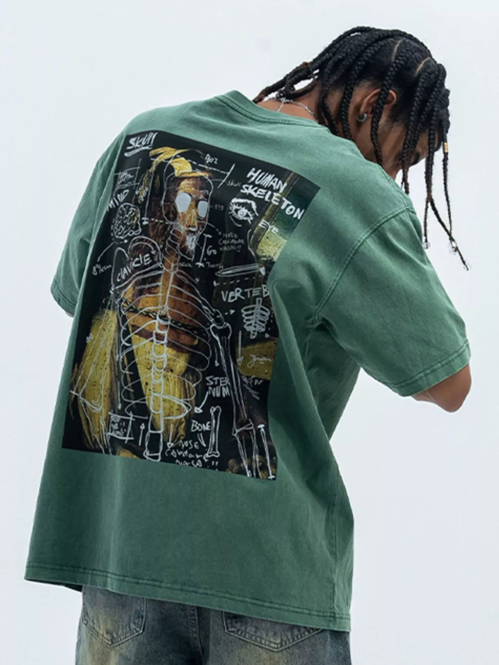 Men's Round Neck Oversized T-Shirt