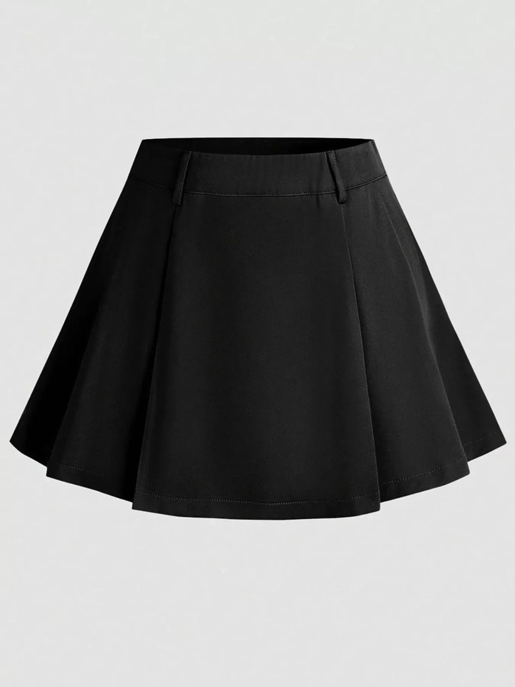 Pleated Mini Skirt