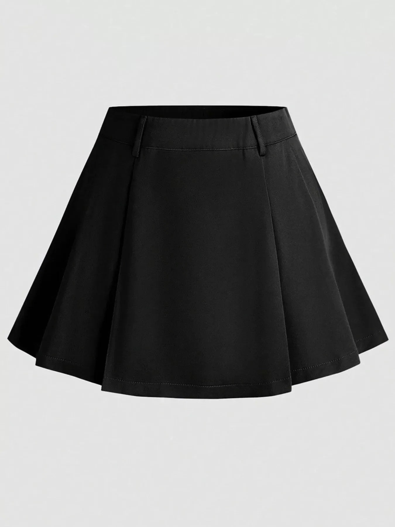Pleated Mini Skirt