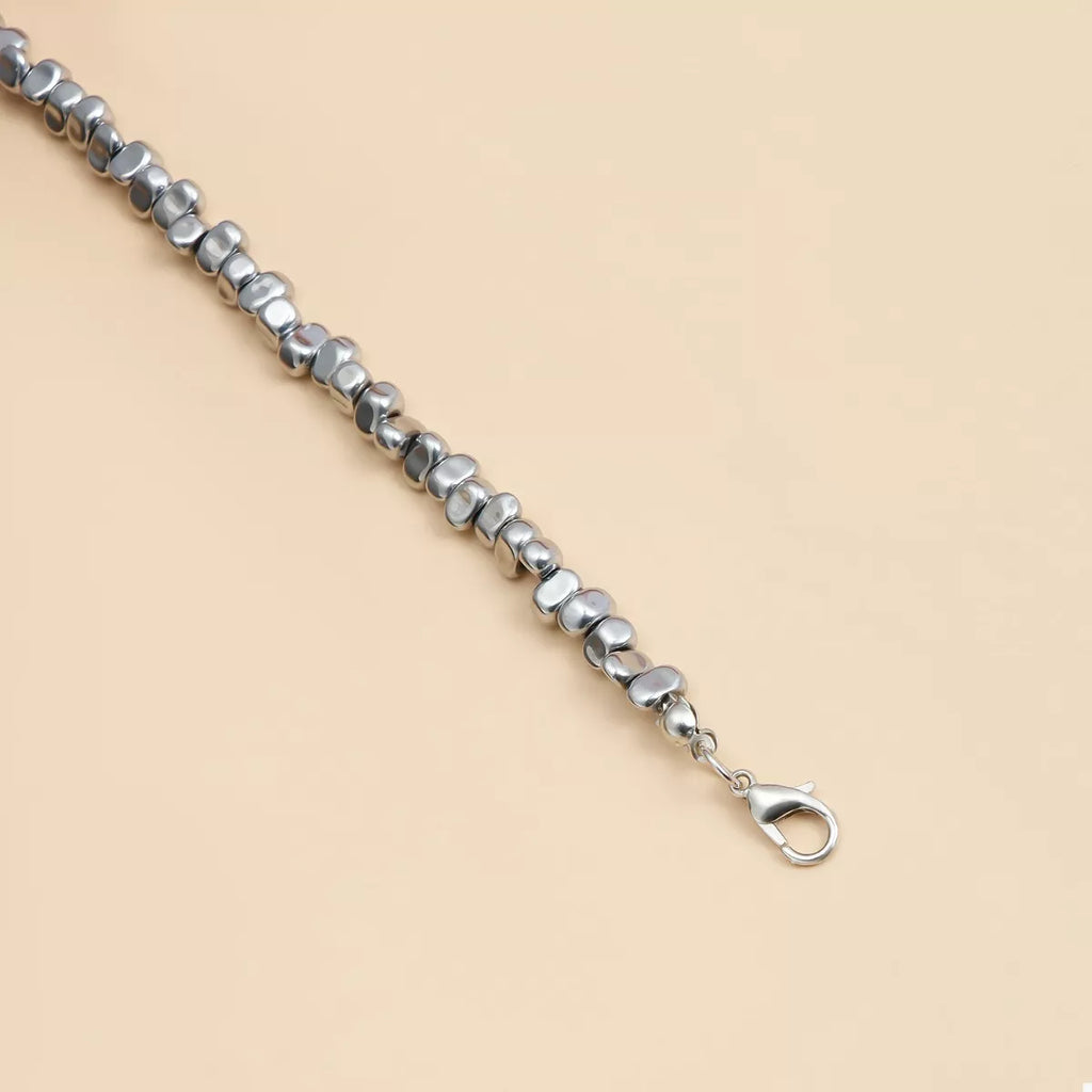 Silver-Plated Minimalist Heart Necklace