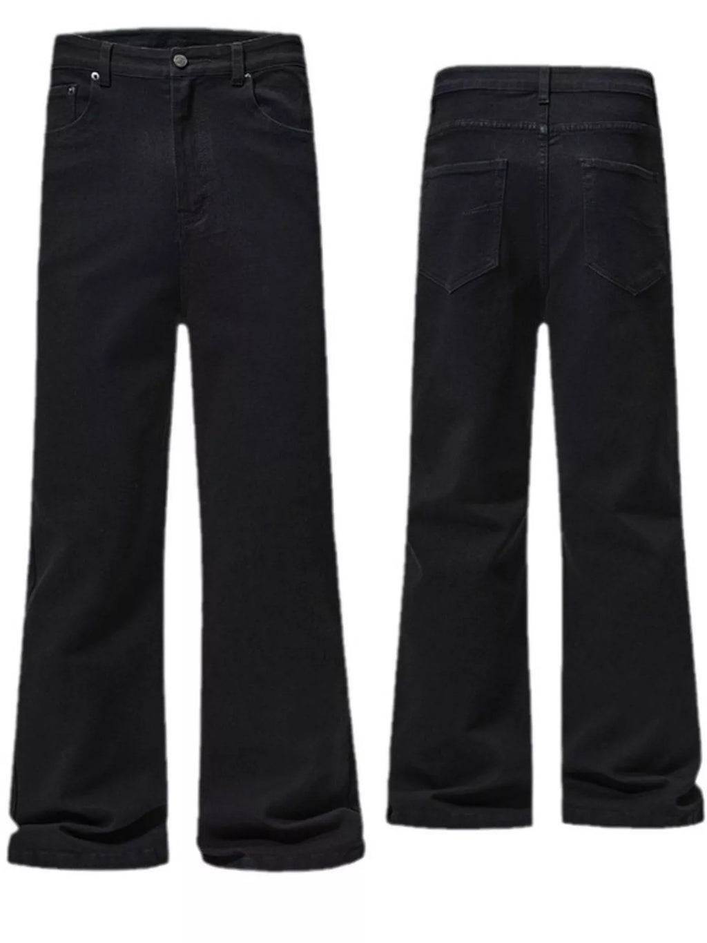 Men's Full Size Pocketed Bootcut Jeans Plus Size
