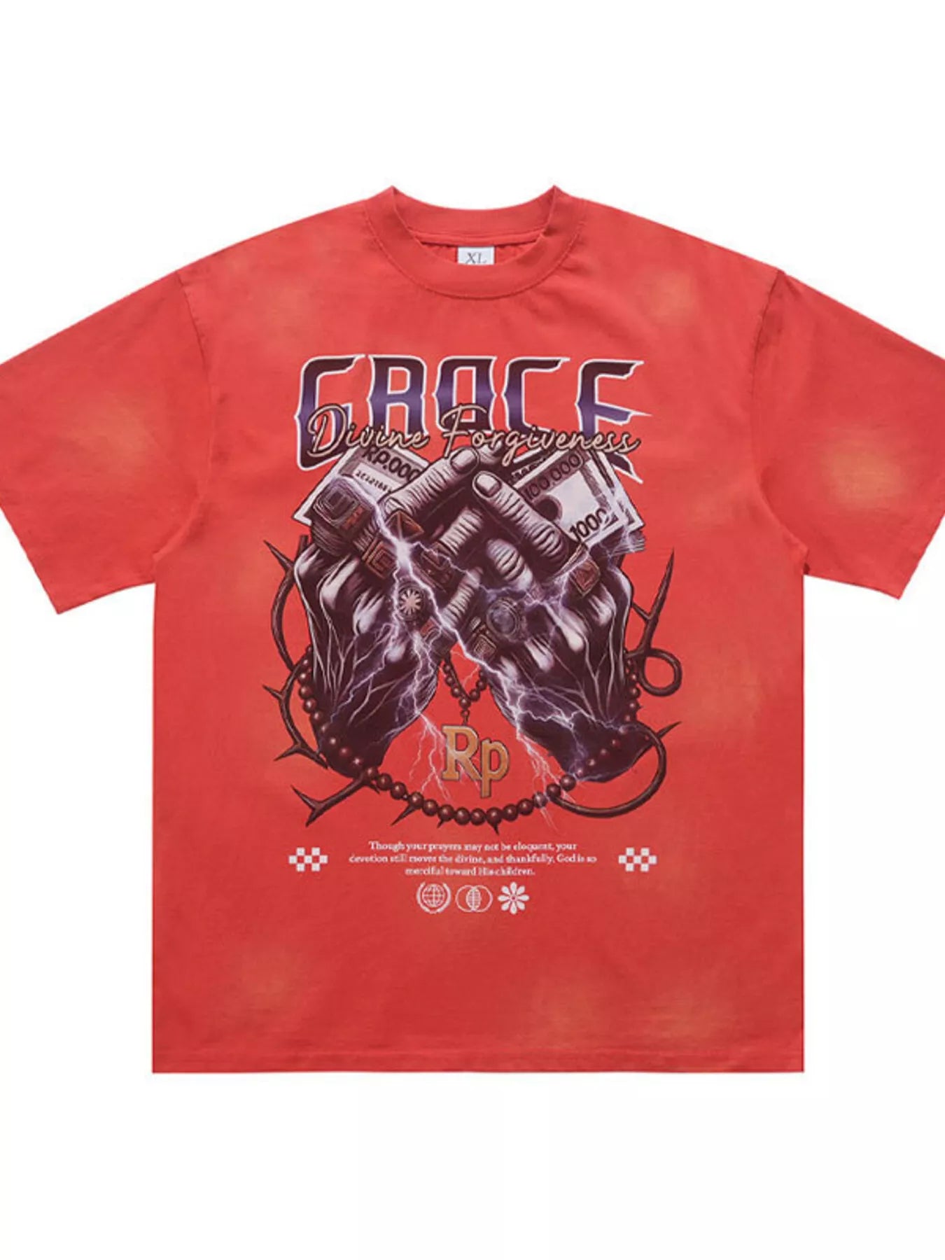 Men's Grace Divine Forgiveness Graphic T-Shirt