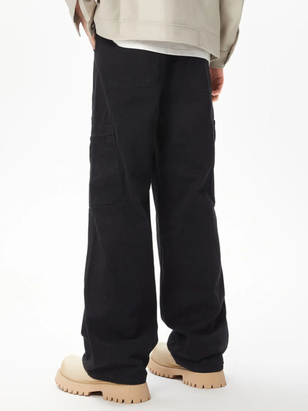 Me's Wide Leg Cargo Pants