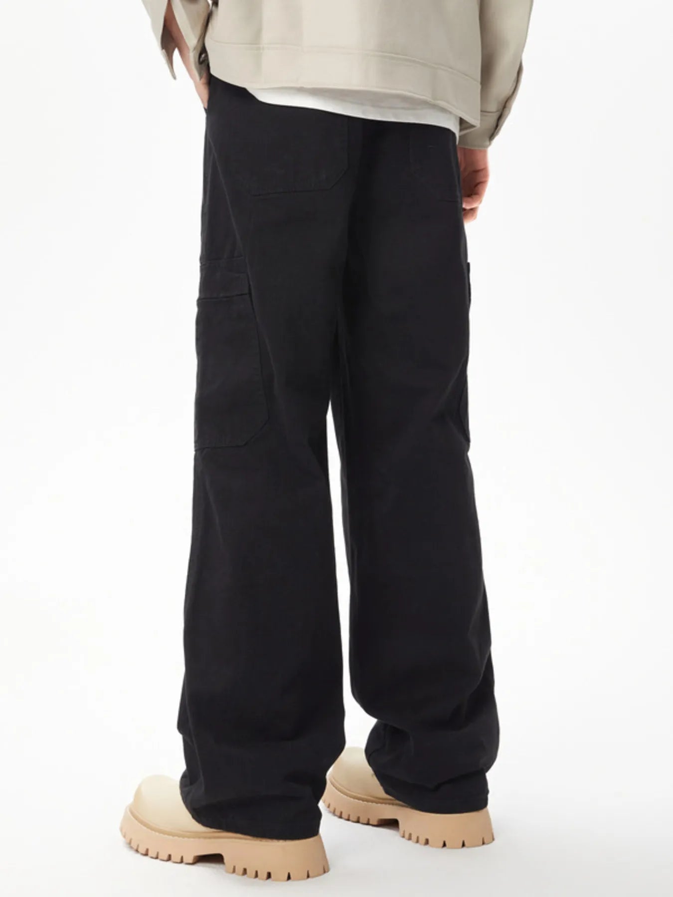 Me's Wide Leg Cargo Pants