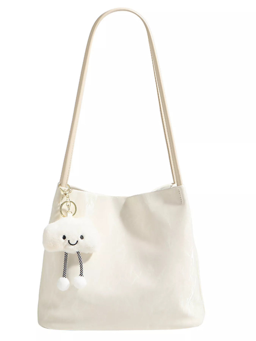 Lightweight Leather Shoulder Bag