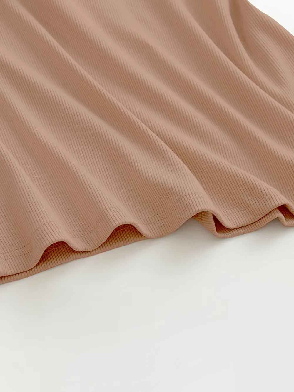 Grecian Neck Tank With Chest Pads