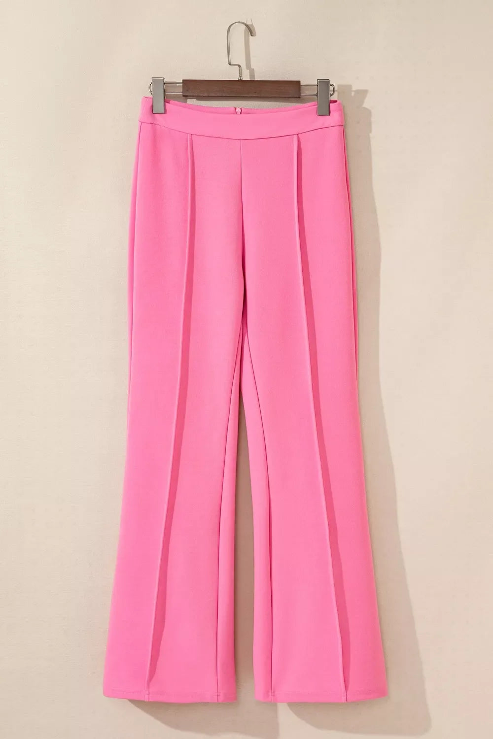 High-Waisted Bootcut Pants