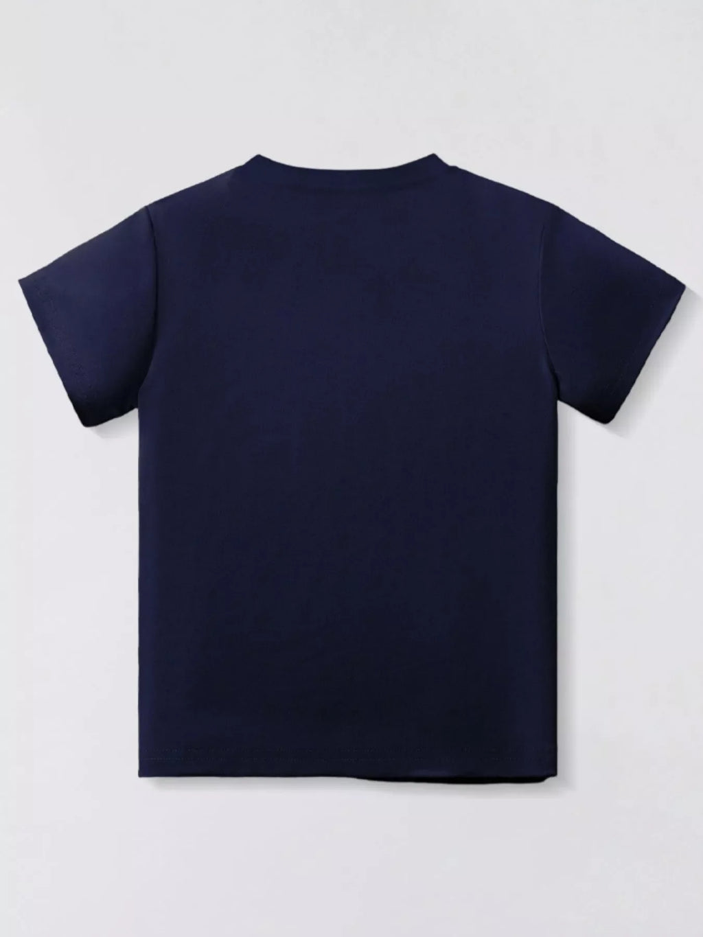 Children's Fire Truck and Helicopter Print T-Shirt