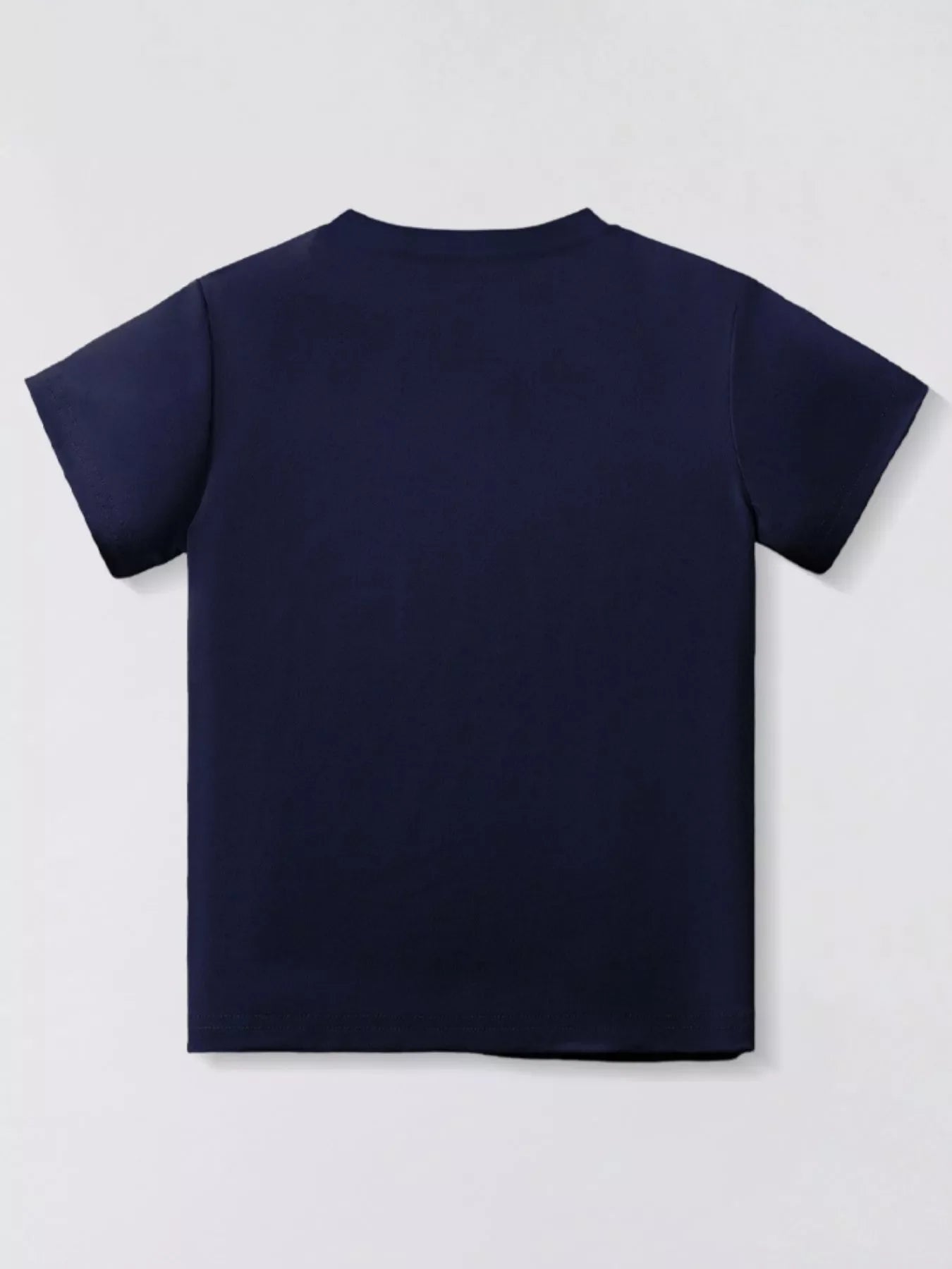 Children's Fire Truck and Helicopter Print T-Shirt