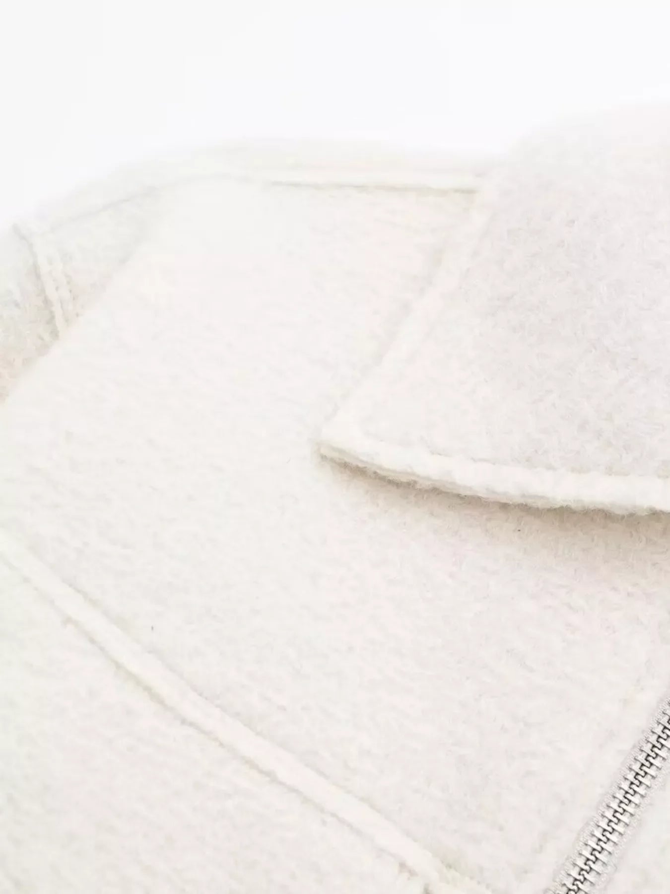 Zip Up Cropped Jacket