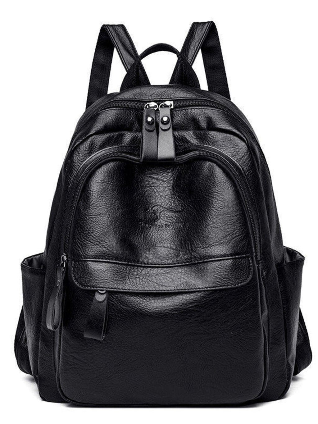 PU Leather Backpack Bag