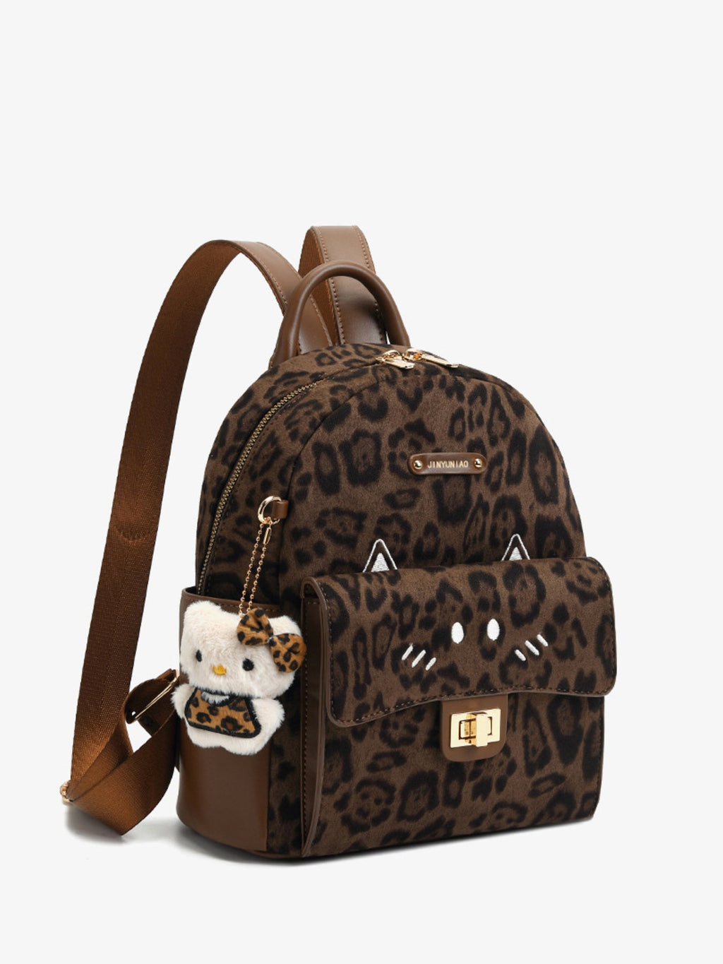 Cartoon Style Cat Backpack Bag