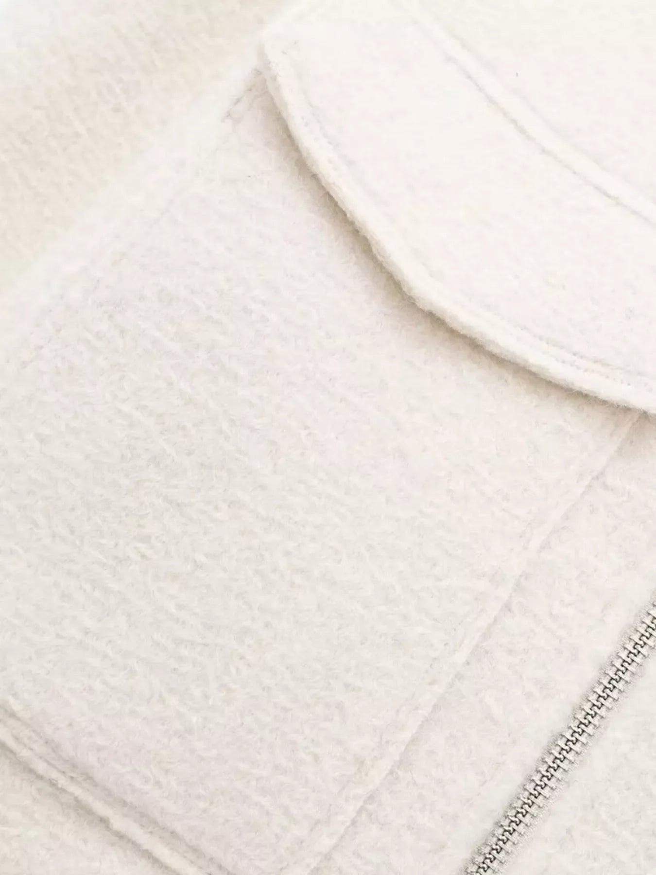 Zip Up Cropped Jacket