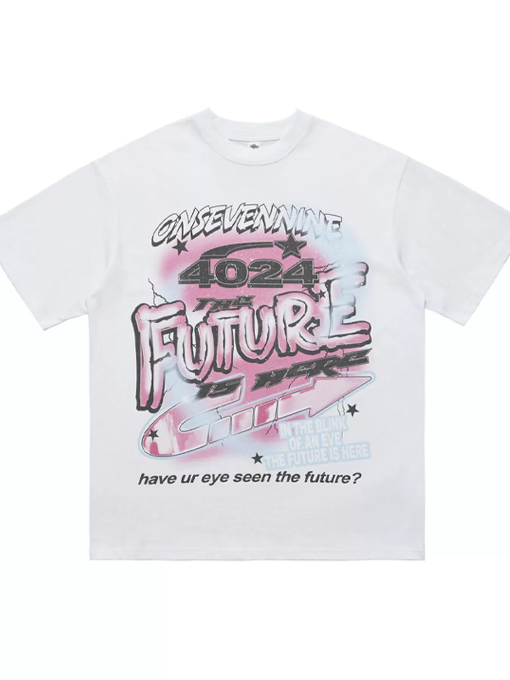 Men's Onsevennine Future Graphic Oversized T-Shirt