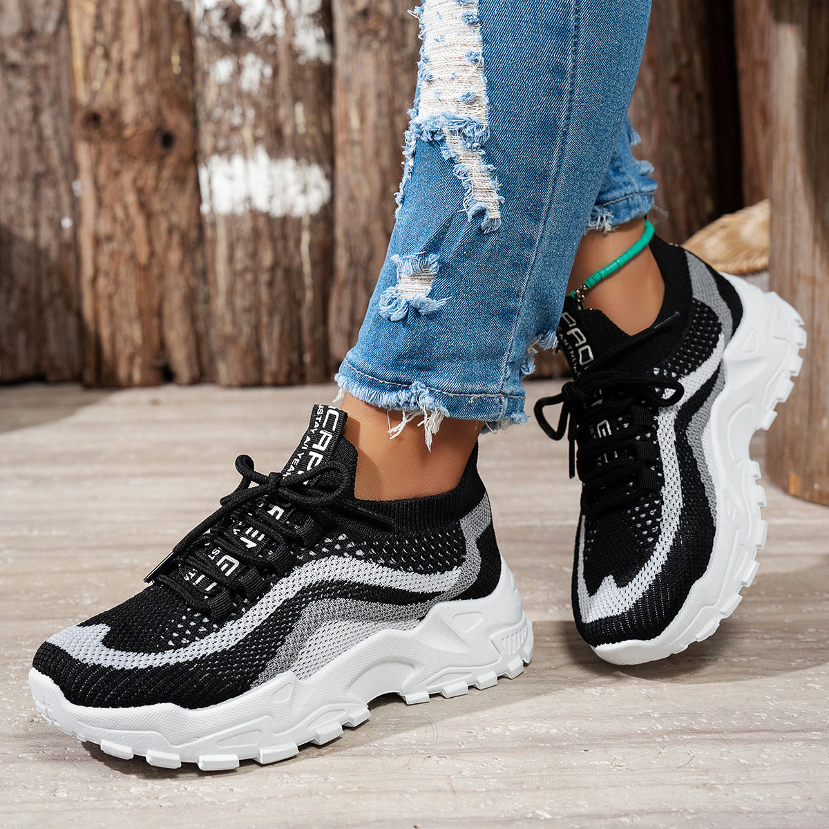 Women’s Lightweight Soft-Sole Casual Sports Sneakers