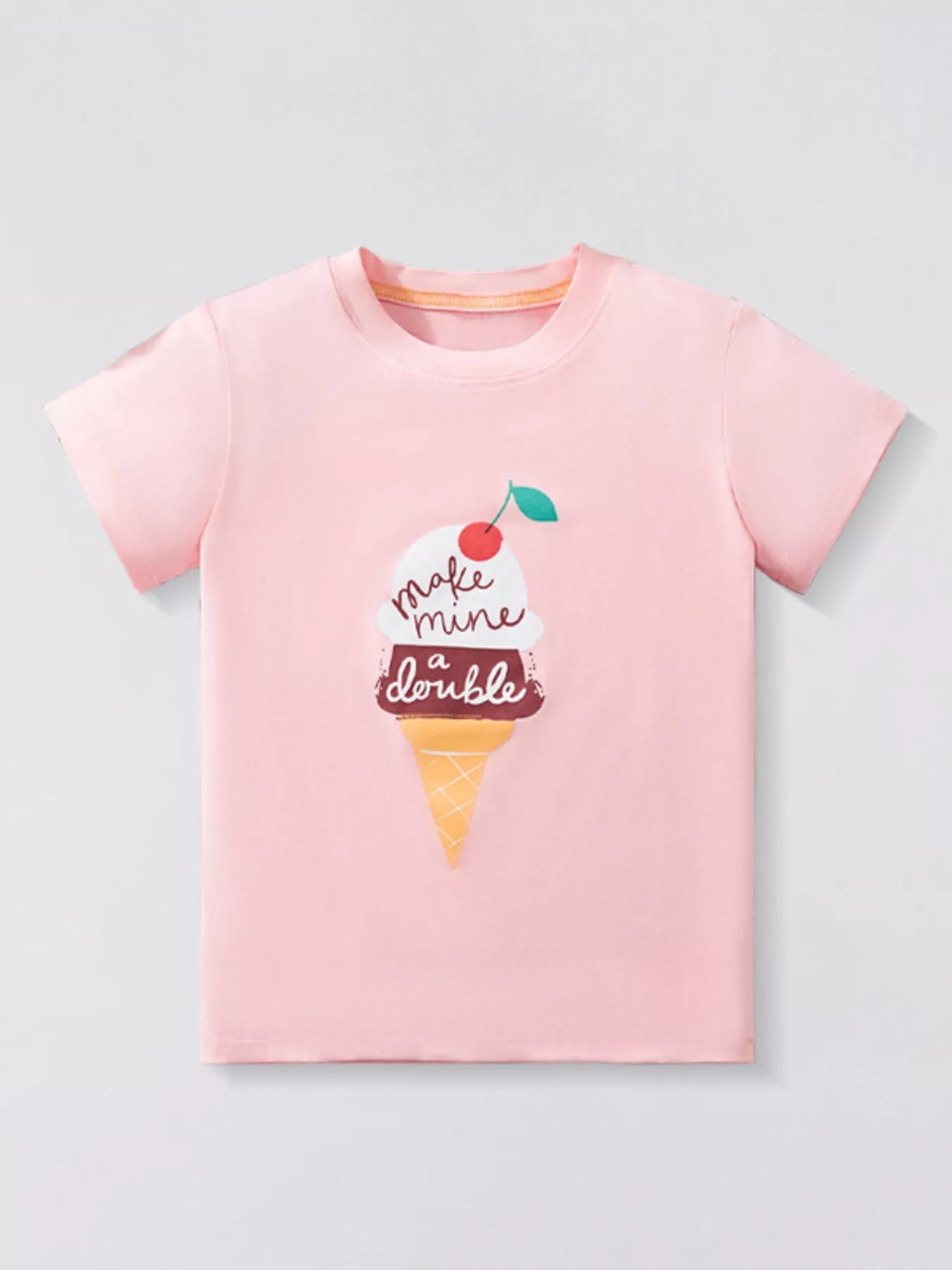 Children's Ice Cream Short Sleeve T-Shirt
