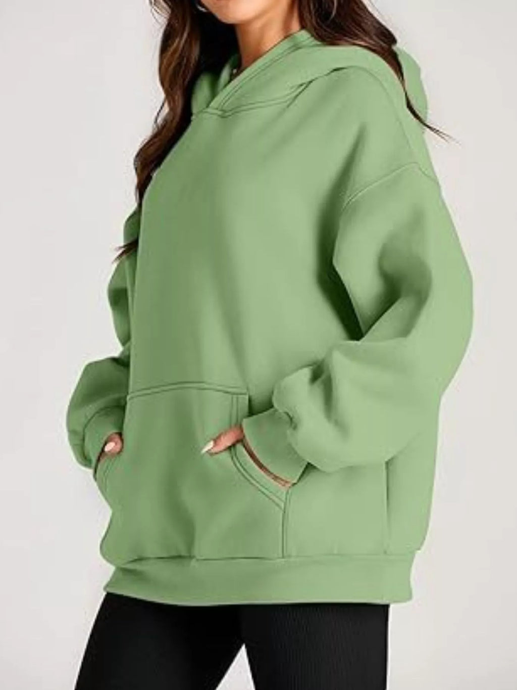 Kangaroo Pocket Long Sleeve Hoodie