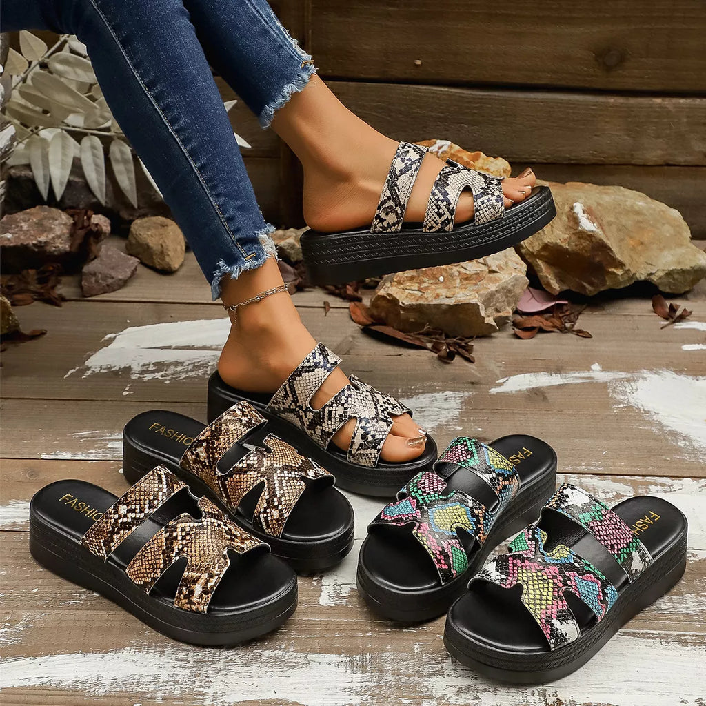 Open Toe Platform Sandals