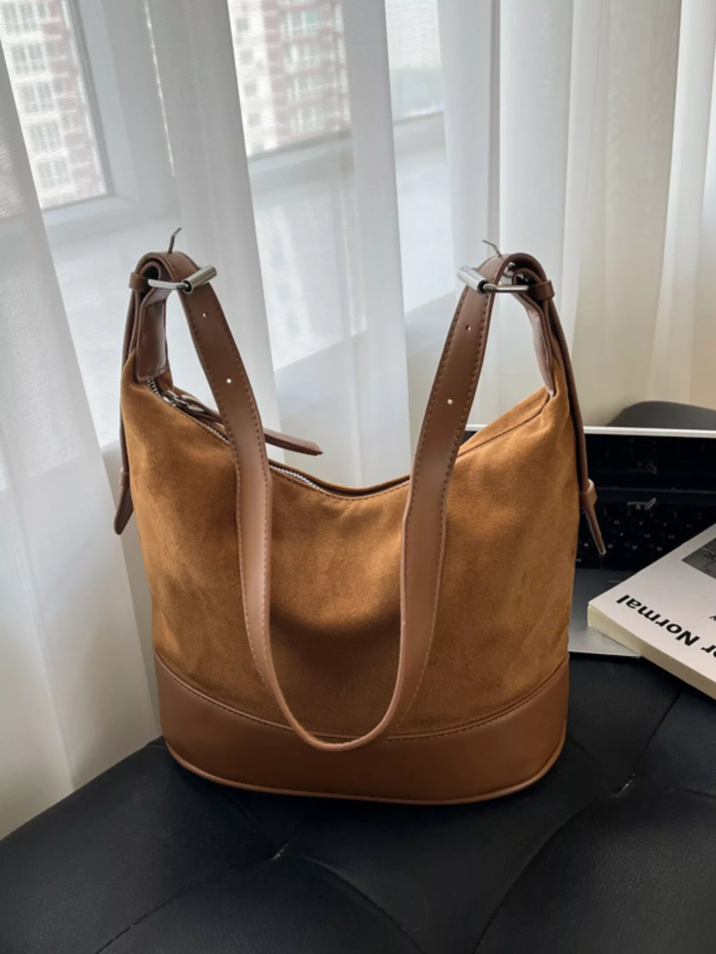 Adjustable Strap Tote Bag