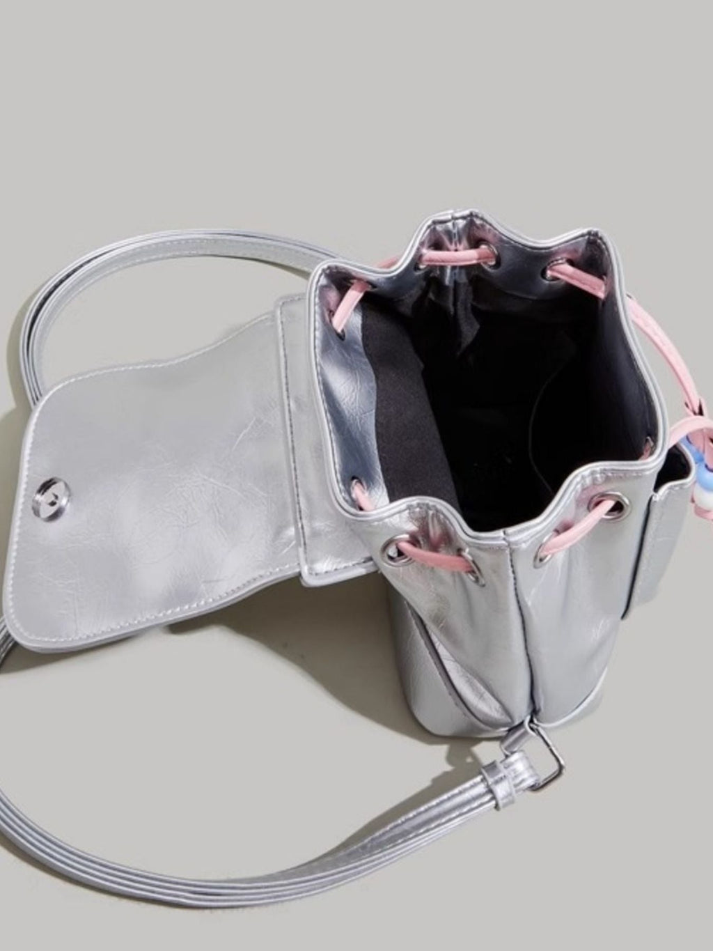 Lightweight Contrast Backpack Bag