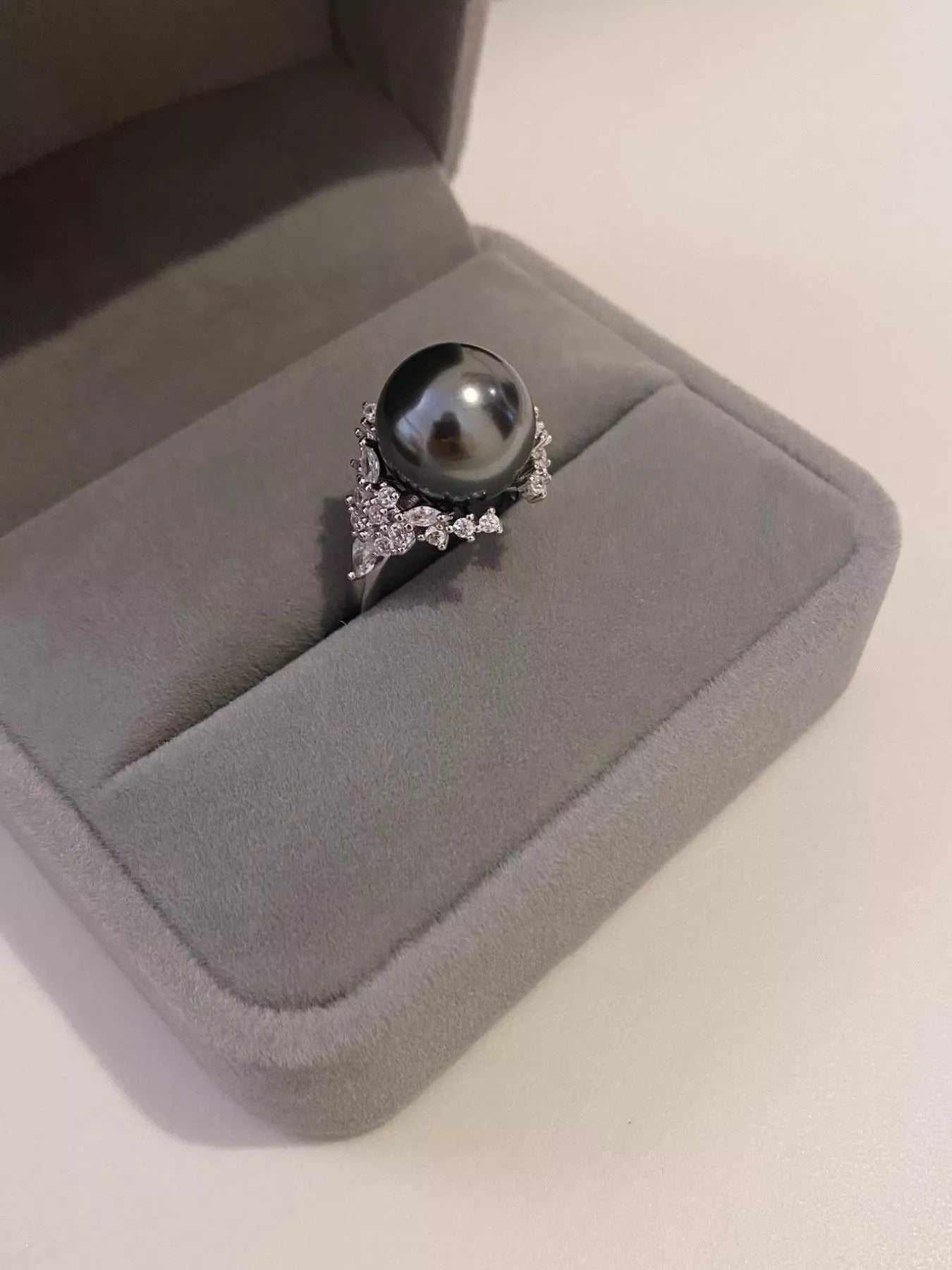 925 Sterling Silver Pearl Ring