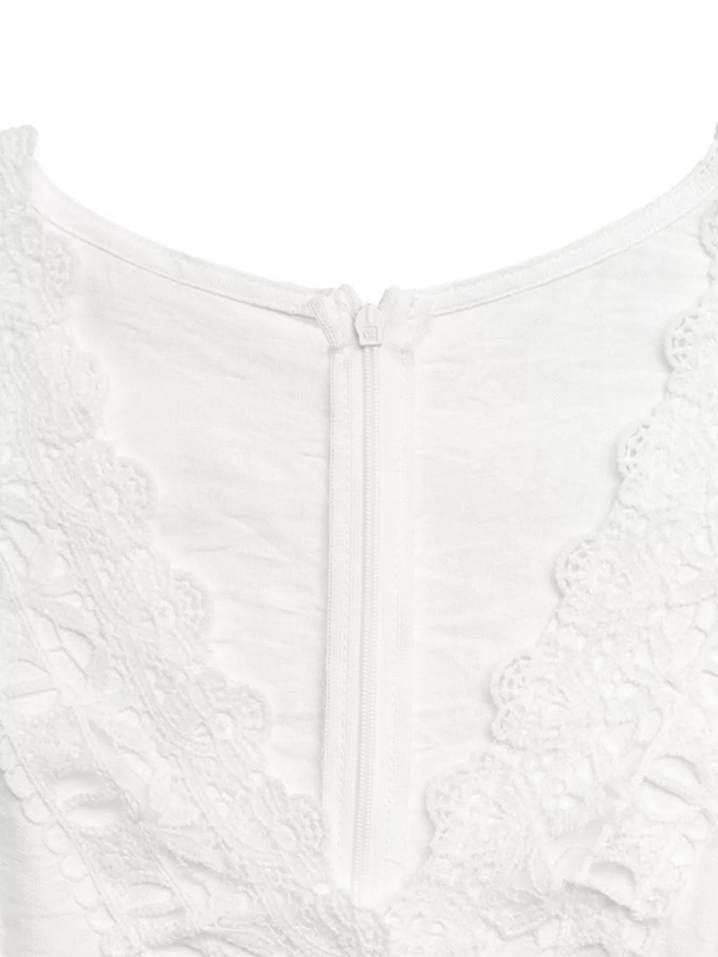 Lace Trim Wide Leg Jumpsuit
