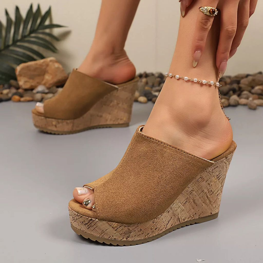 Open Toe Wedge Sandals
