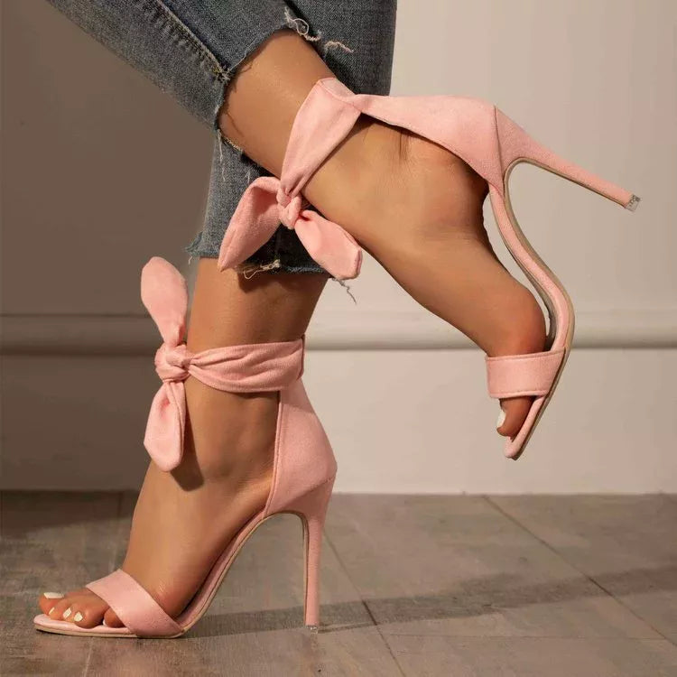 Open Toe Stiletto Sandals
