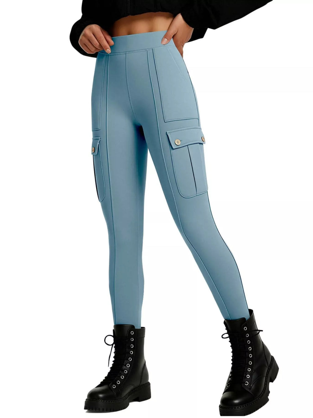 High Waist Active Pants