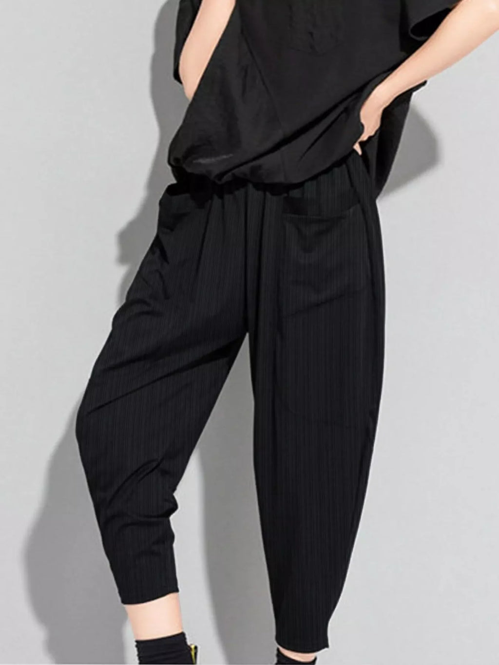 Plus Size Loose Fit Harem Pants