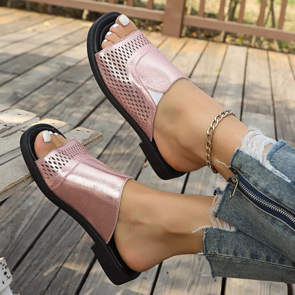 Open Toe Hollow-Out Sandals